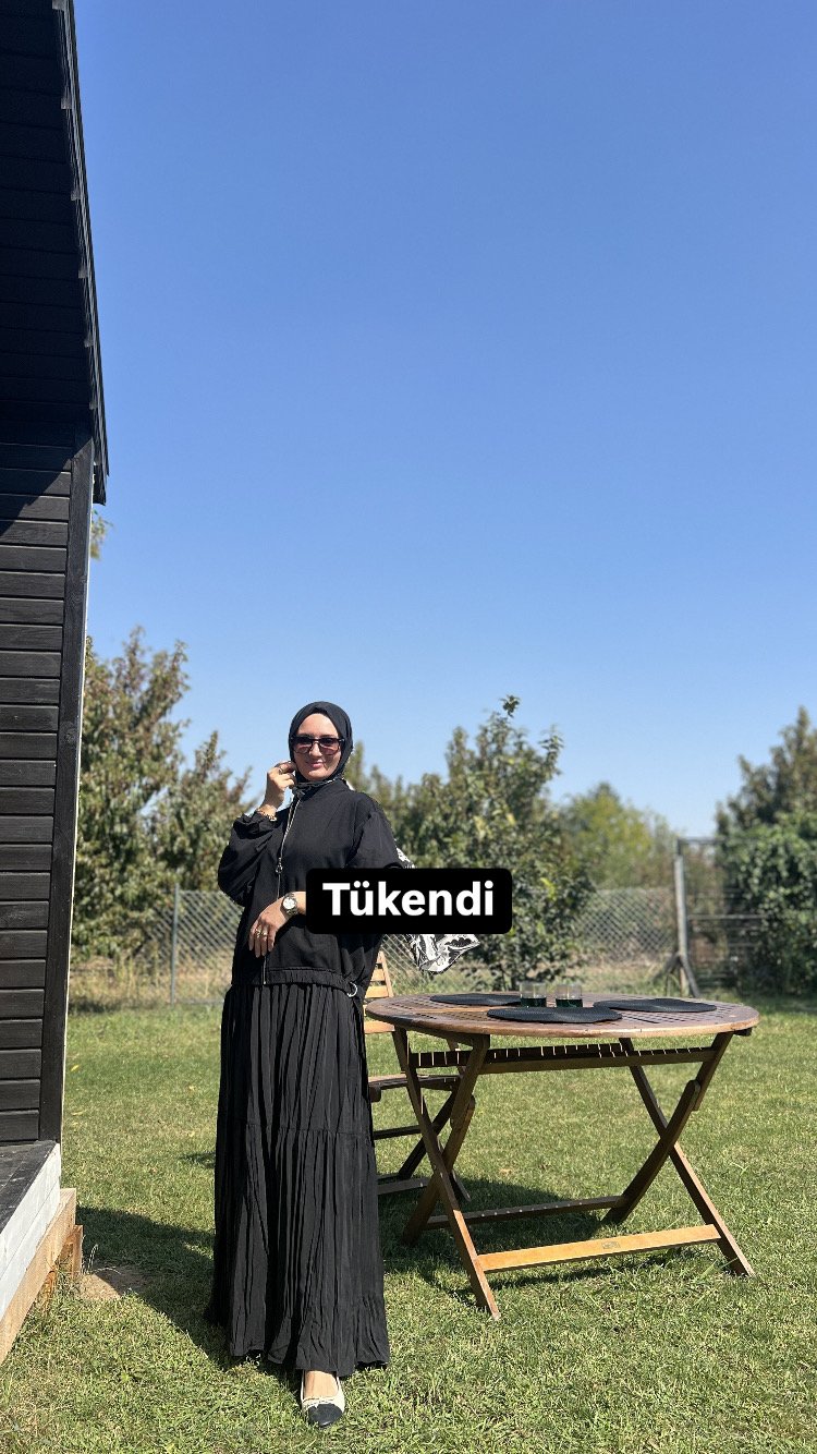 Ceketli Kraş Elbise Siyah Ceremony